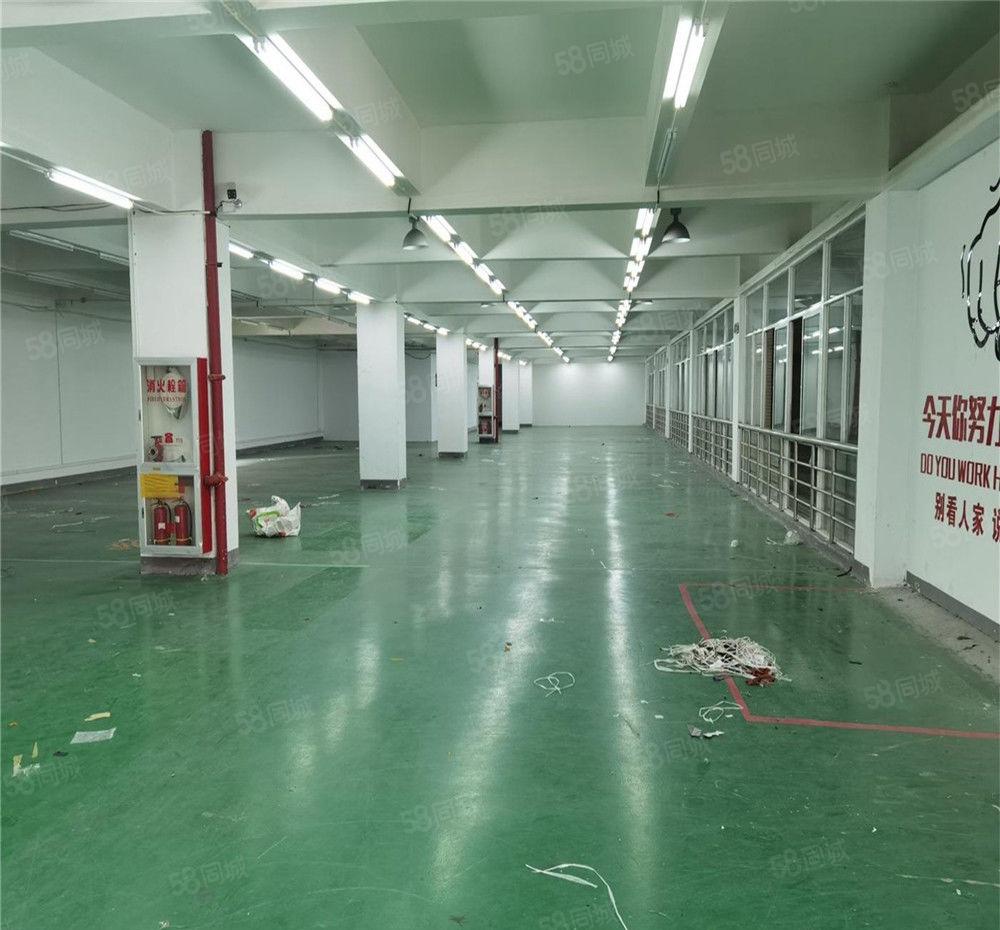 大朗厂房出租3楼1280方，地坪漆带办公室，仓库电商等多行