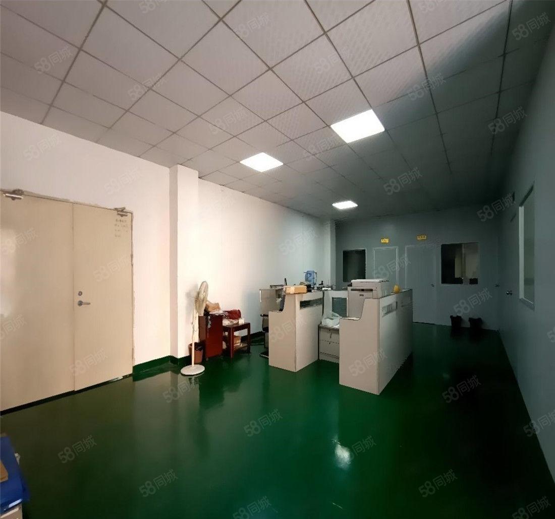 大朗工业厂房出租楼上800平方，仓库办公室带工作台，可过环评