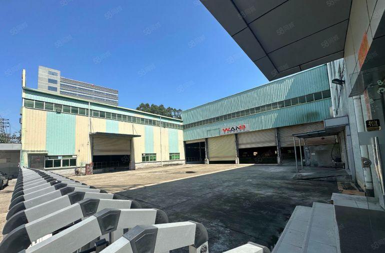 大朗原房东1.2万平米独院钢构厂房出租丙类消防有卸货平台