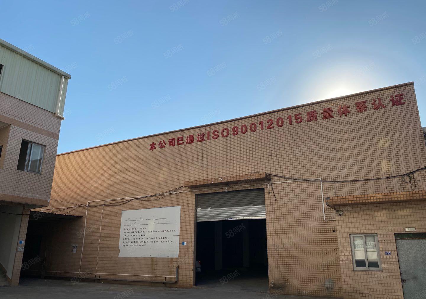 独门独院一楼厂房2200平方，砖墙到顶高度7米，空地800平