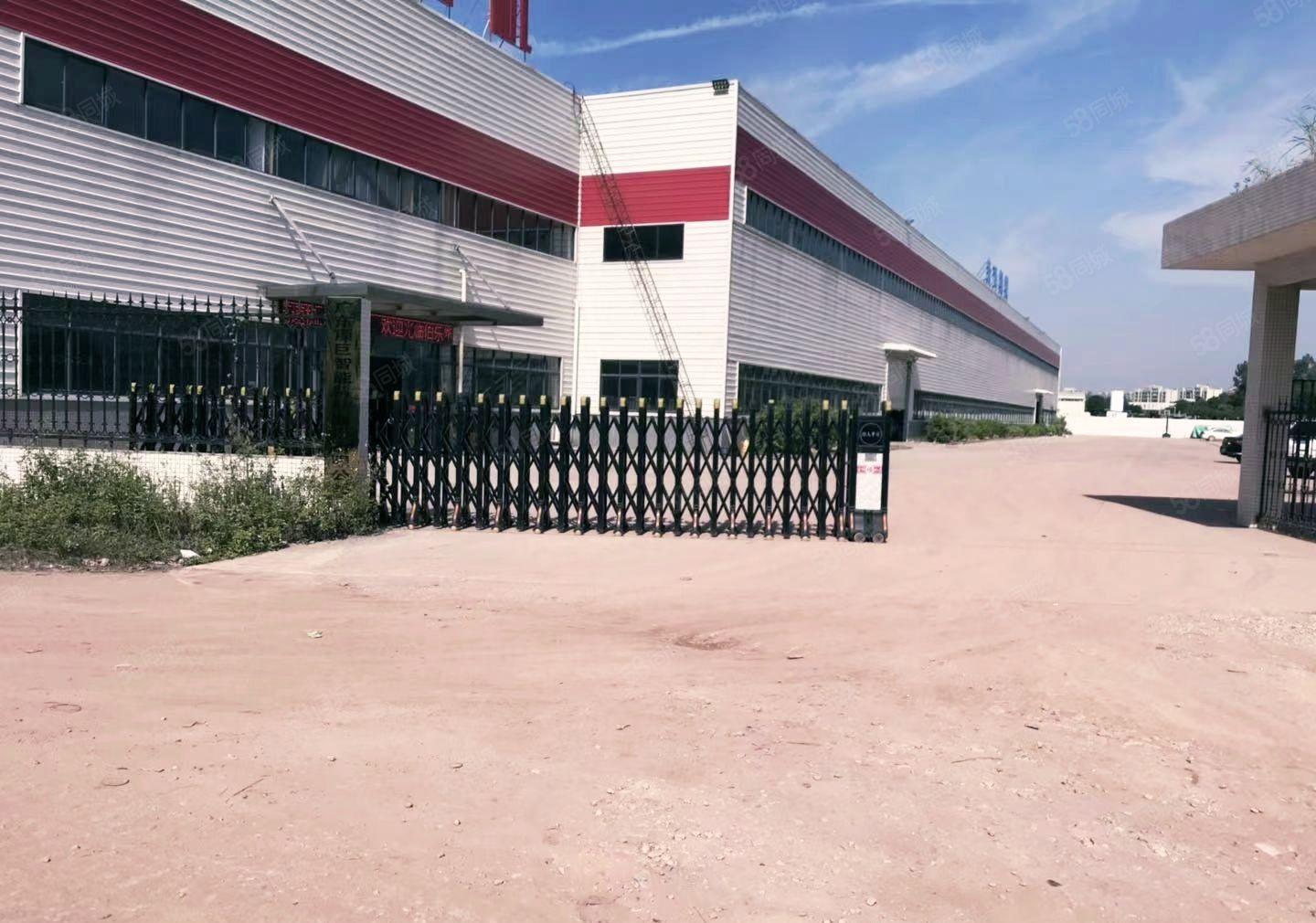 大朗镇富民工业城12米高单一层钢构厂房出租有豪华办公室装