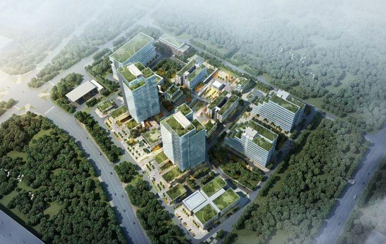 松山湖高标准厂房大堂走廊已装修形象好企业总部新能源产业