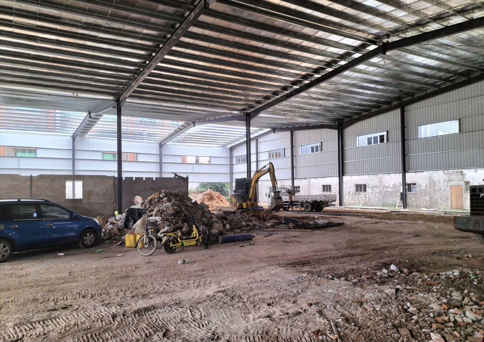 黄江镇工业用地4000平厂房，新建10米滴水钢构重工厂房