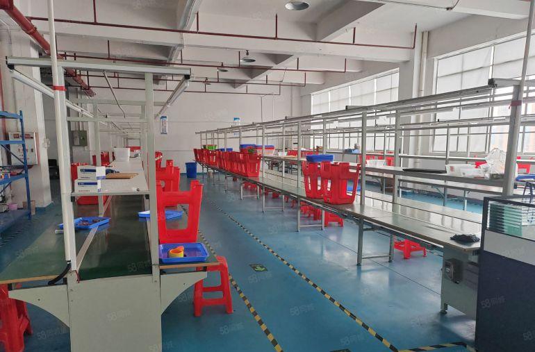 黄江临深新出楼上带装修办公室厂房1000平方高速路口1公里