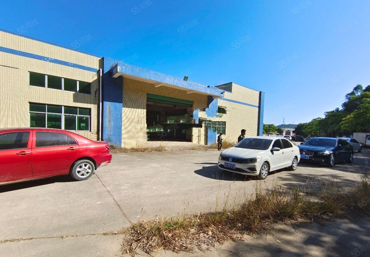 黄江镇厂房出租钢构单一层厂房8880平方空地超大可分租