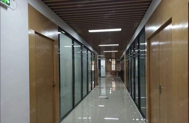 黄江新出厂房分租一二楼2000平方，形象大气，豪华办公室装修