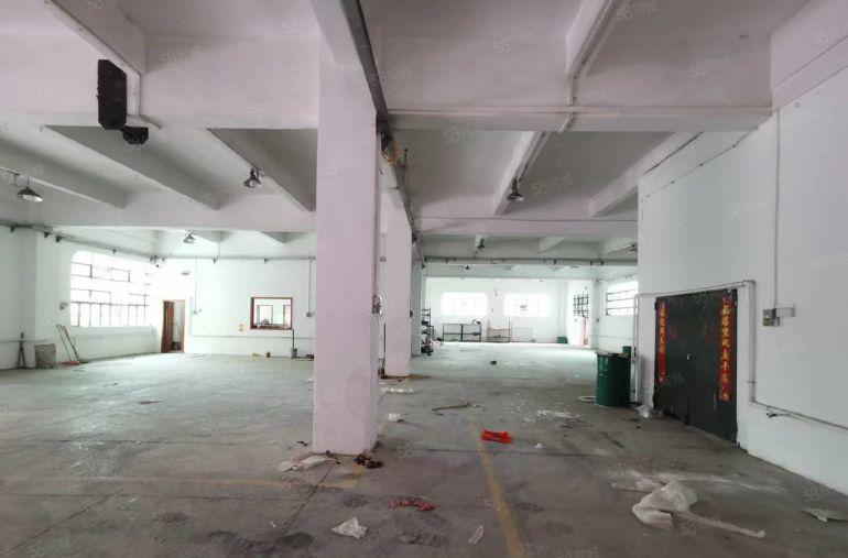 黄江社贝明正酒店附近小独院低价标准厂房分租一楼900平带装修