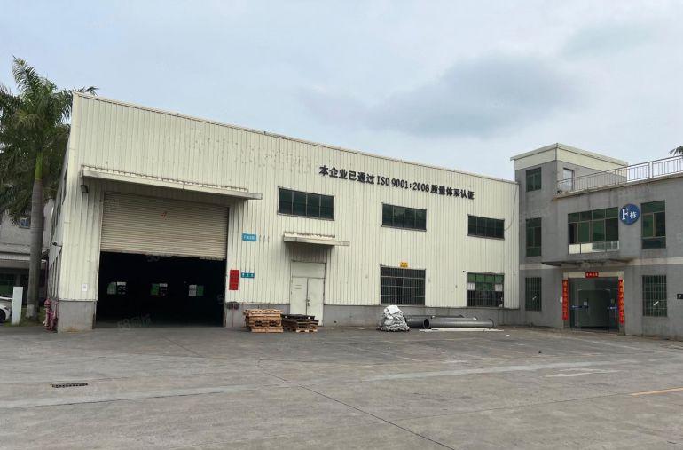 黄江镇高速出口独院单一层厂房出租带一栋独立办公楼，水电齐全