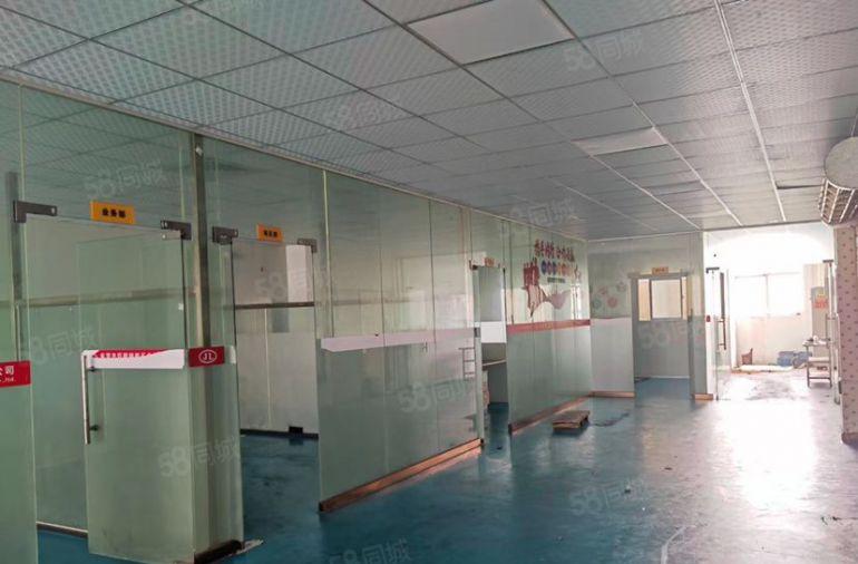 黄江田心独院楼上1300平厂房仓库出租，带装修消防喷淋3吨货