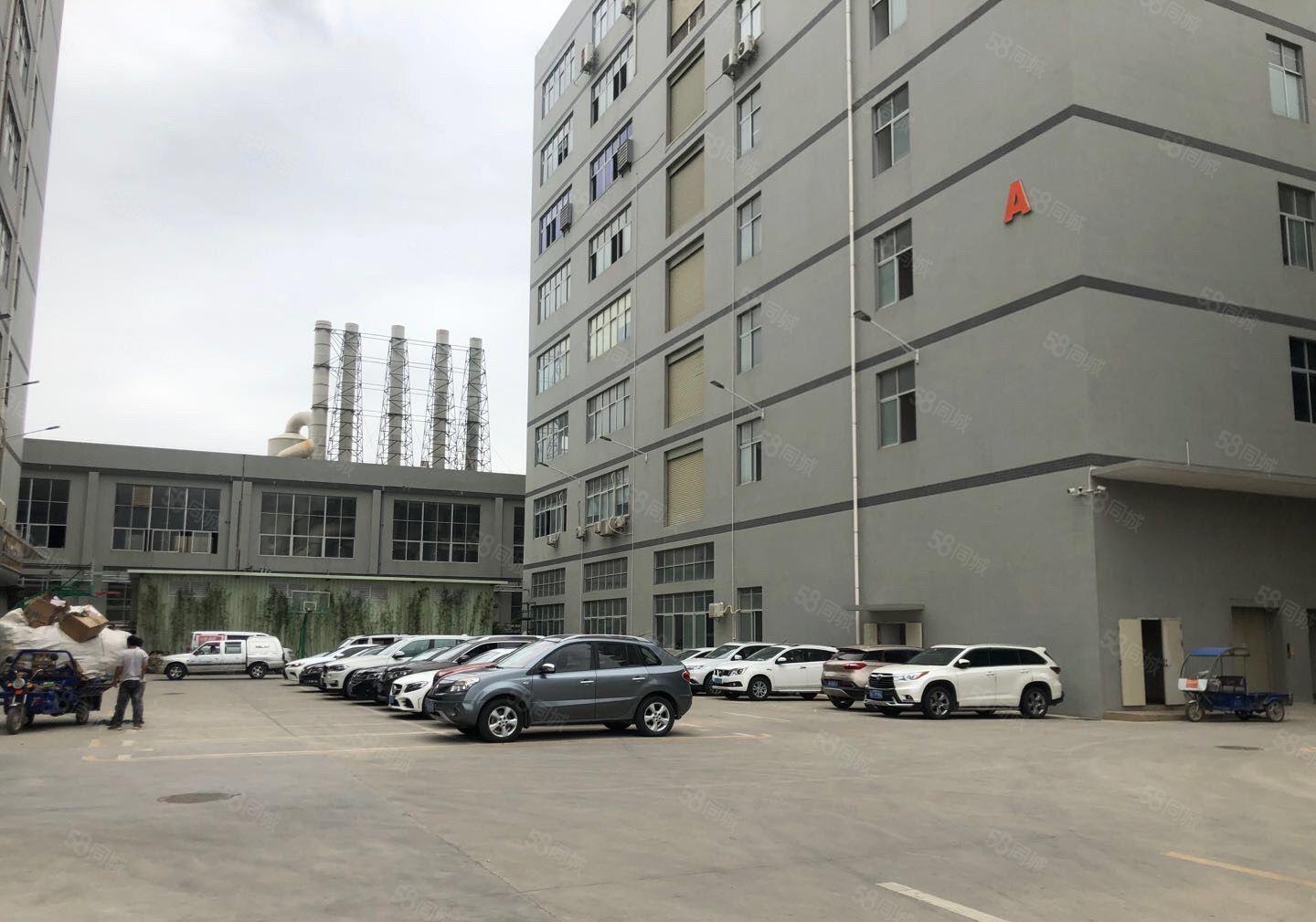 黄江靠深圳田心村全新工业园楼上1200平方厂房出租带精装修