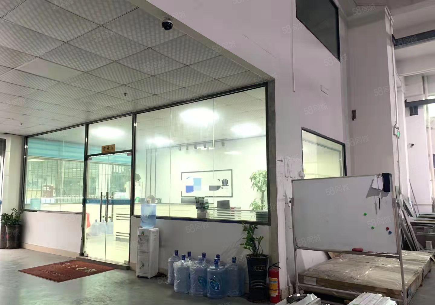 大岭山月底空出一楼1500平7米高带隔楼办公室装修厂房出租