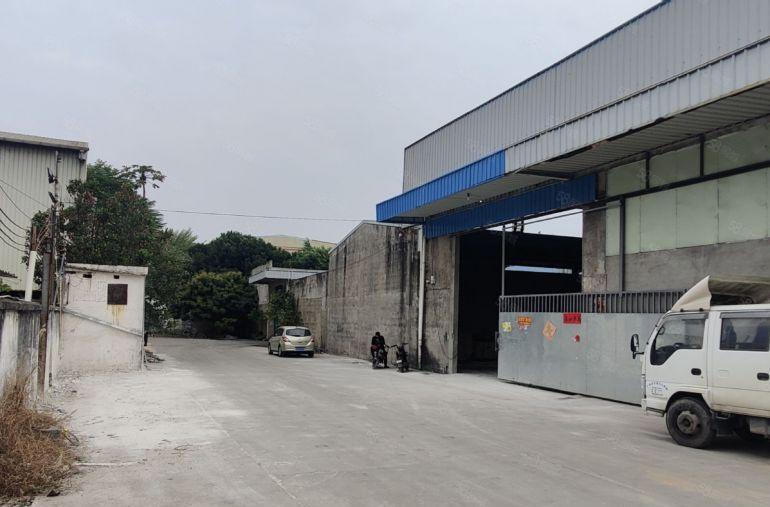 大岭山镇独门独院单一层钢结构2500平方厂房仓库出租