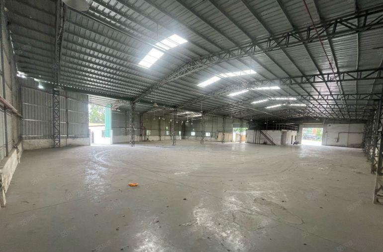 东莞大岭山国道附近原房东15元独门独院钢结构厂房空地大水齐全