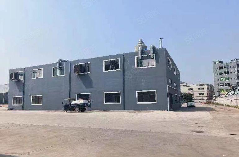 （带牛角） 大岭山镇原房东独栋标准2层2400平低价厂房出租