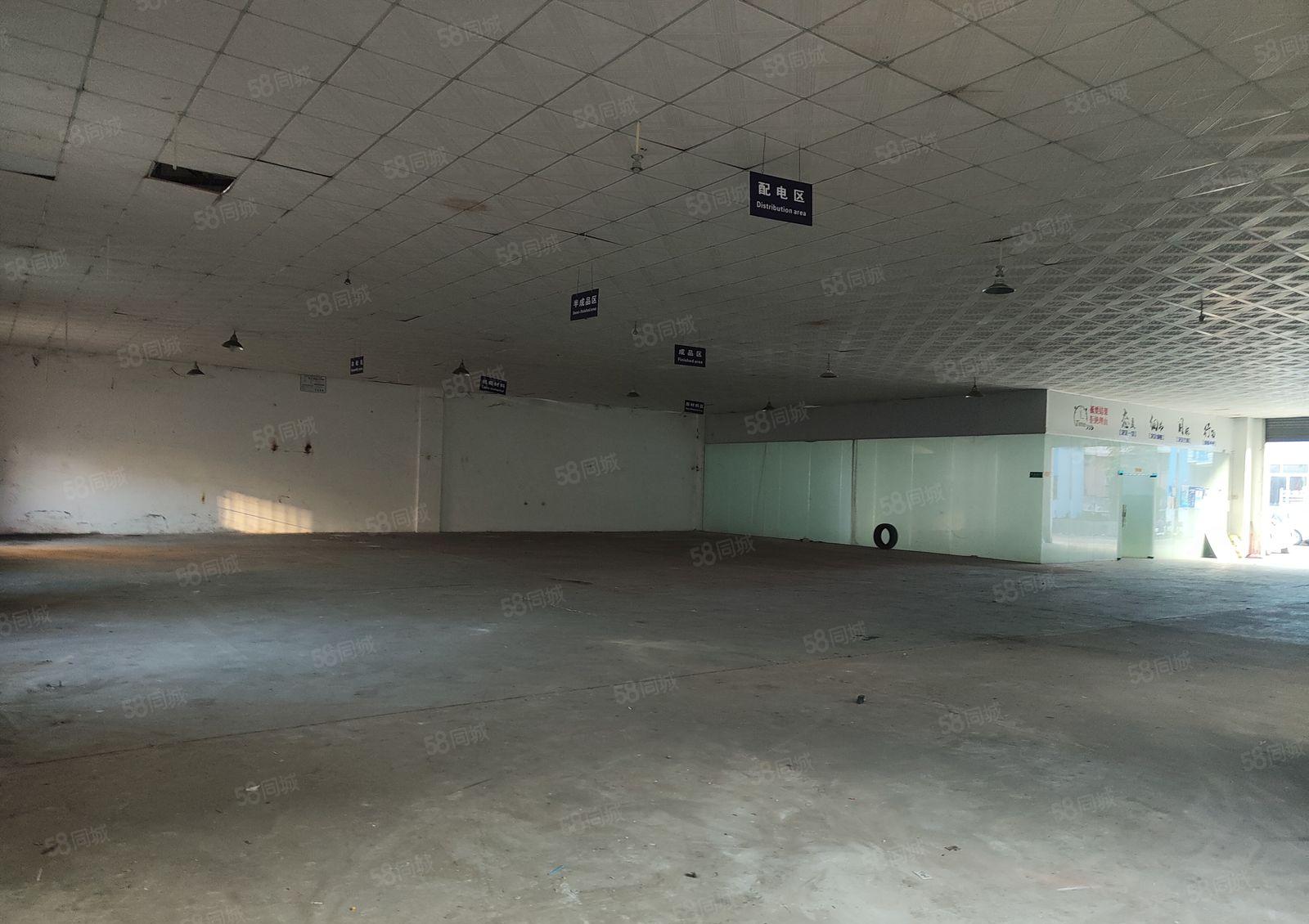 大岭山新空一楼1100平方厂房出租，带装修