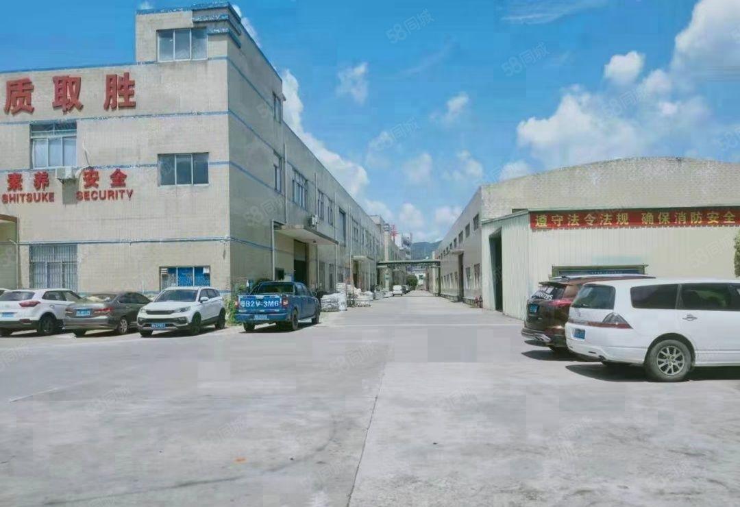 大岭山隆重推出单一层砖墙到顶滴水8米钢构厂房出租