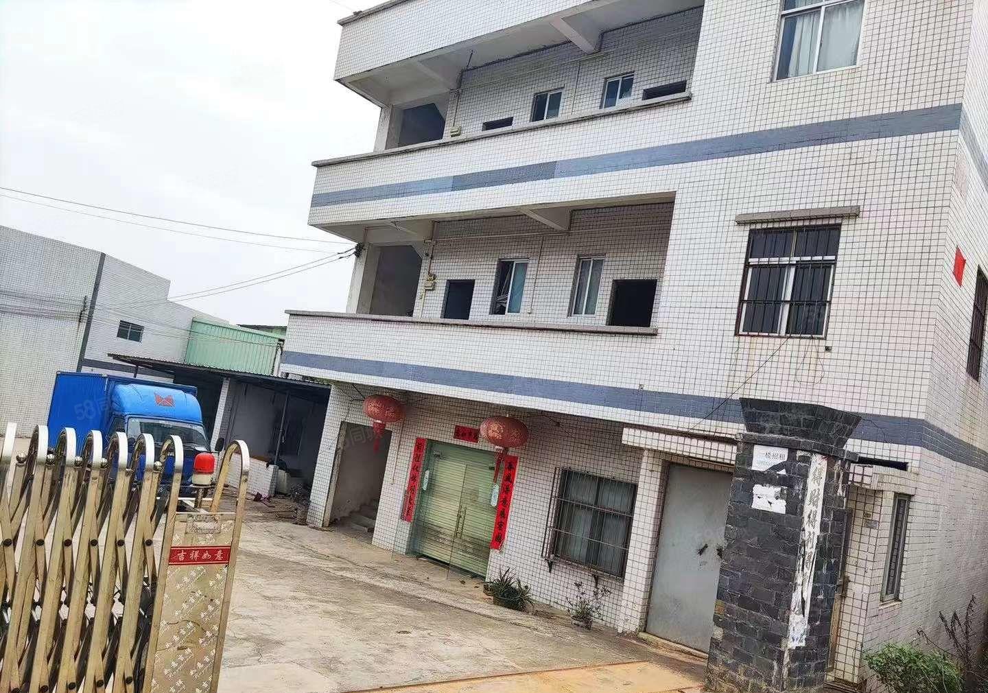 大岭山原房东独院厂房出租 厂房1200平，宿舍办公室300