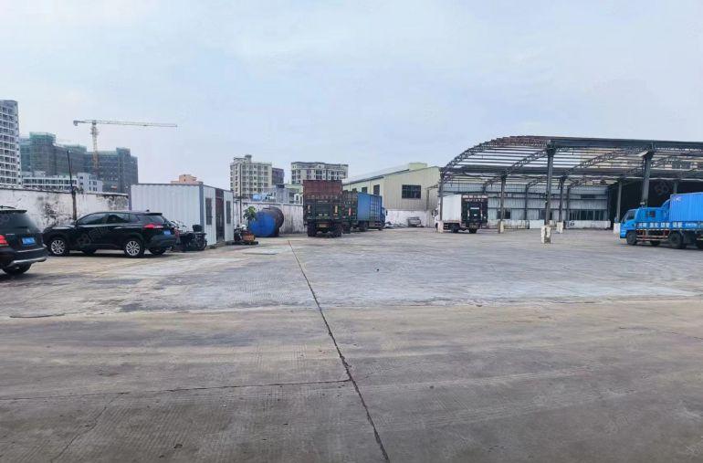 滴水8米 大片美新出1320平钢构厂房出租  带2.8吨航车