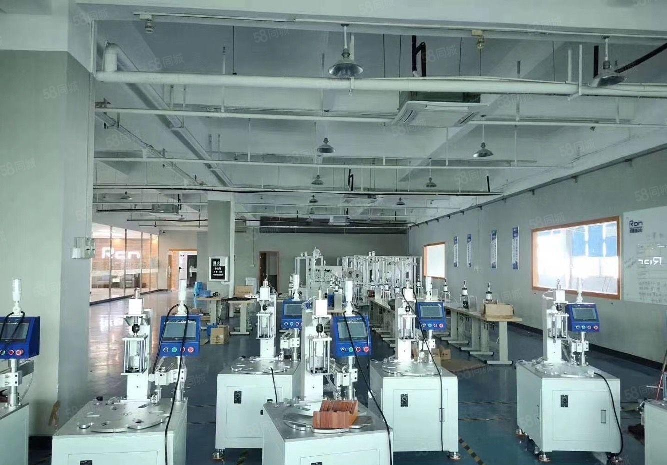 大片美工业区原房东厂房楼上1000平带装修厂房出租