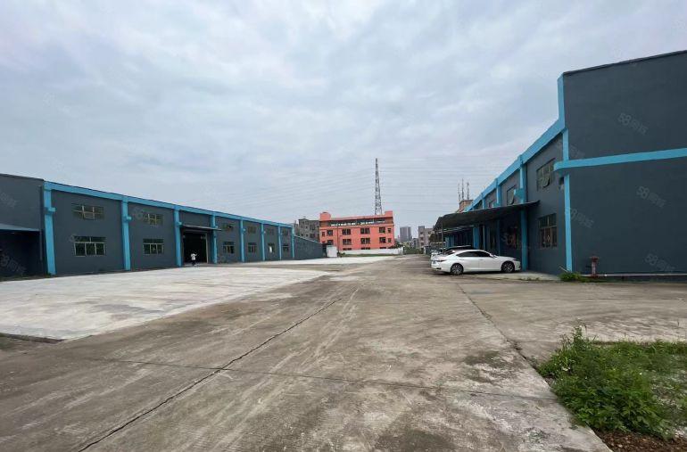 大岭山新出钢构独院500平起租超大空地无居民证件齐全工业用地