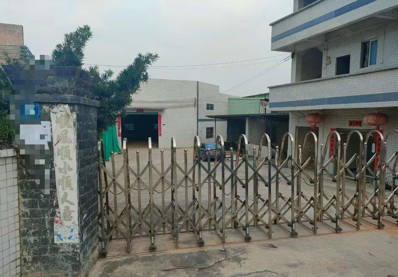 大岭山原房东独院厂房出租 厂房1200平，宿舍办公室300