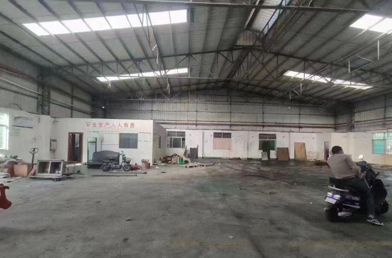 低价  大岭山镇空出原房东独院单一层钢构600平方厂房出租