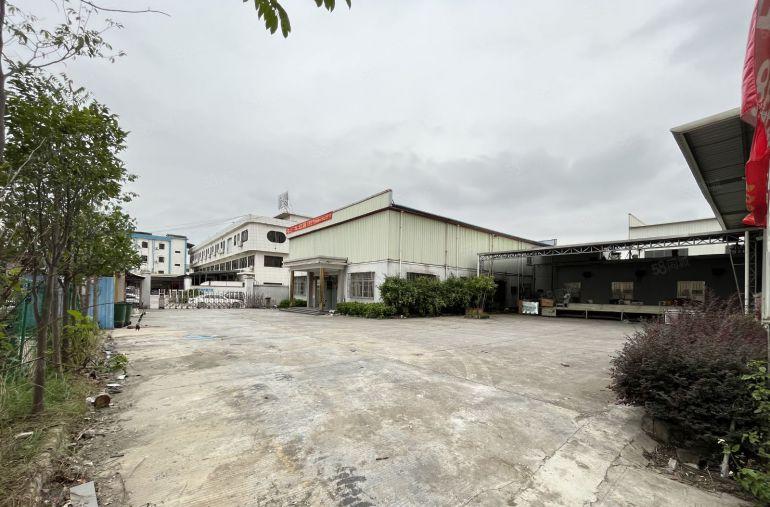 大岭山新出原房东单一层独院滴水10米带独栋办公室带航车空地大