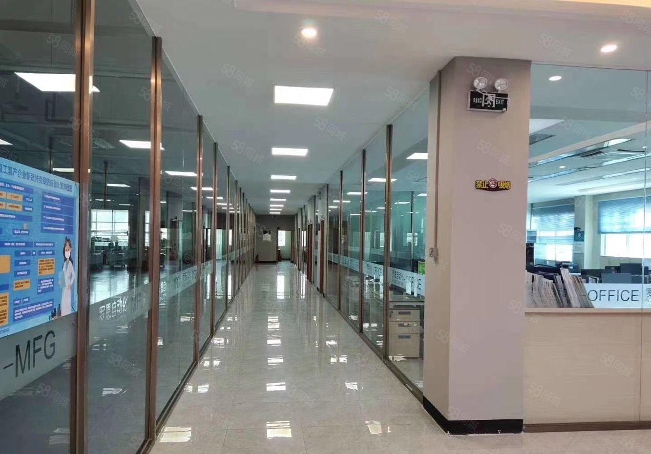 大片美工业区原房东厂房楼上1000平带装修厂房出租