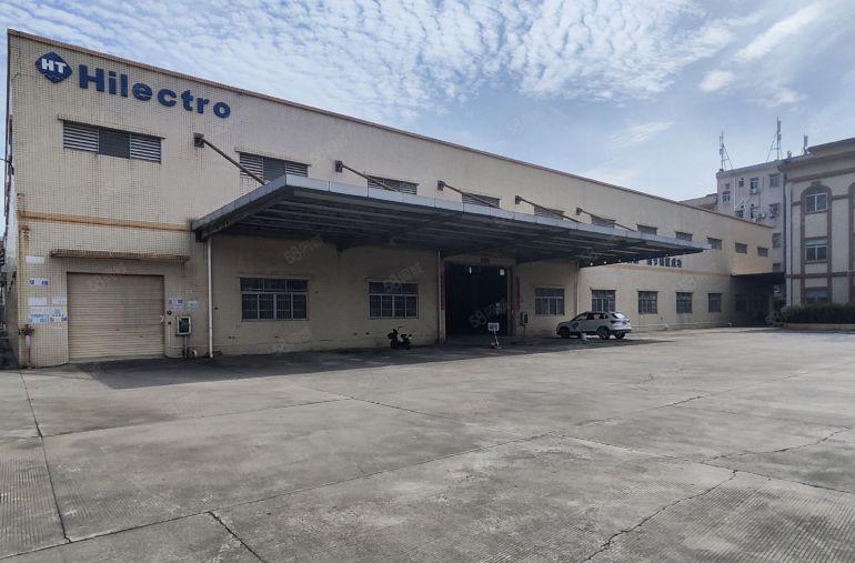 大岭山单一层独院，12米钢钩厂房仓库出租，现成装修，超大空地