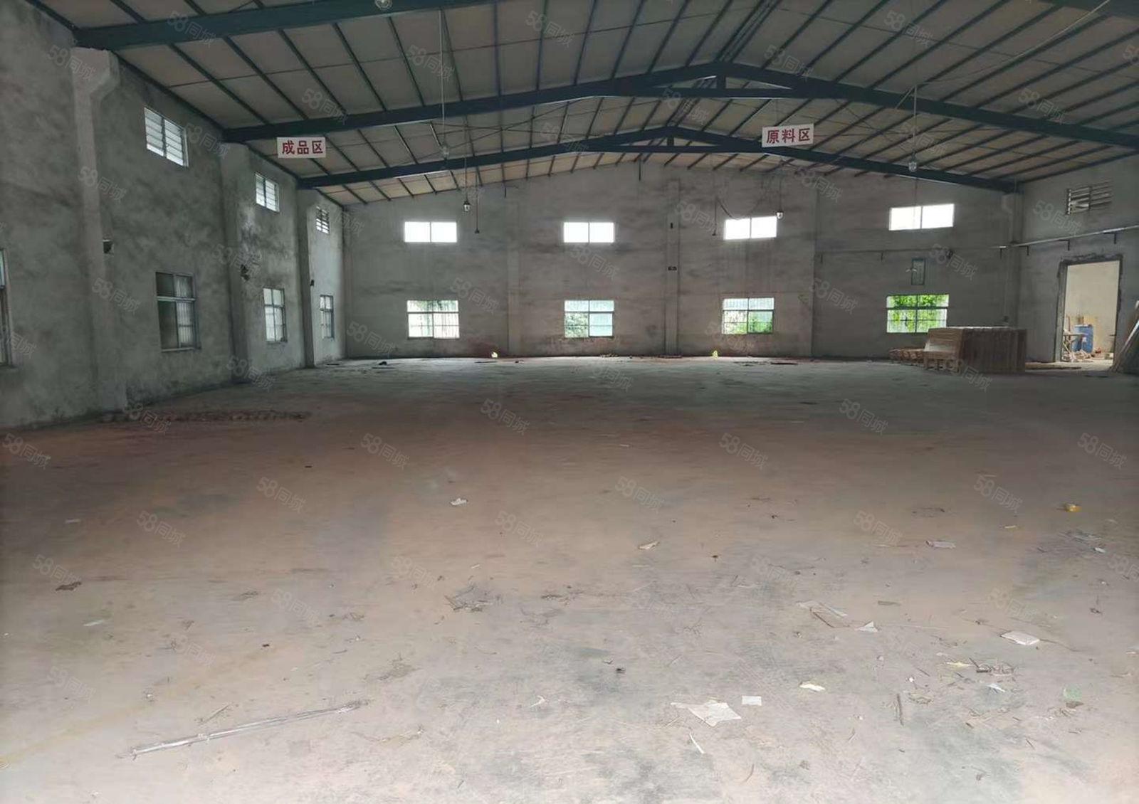 大岭山原房东独院厂房出租 厂房1200平，宿舍办公室300