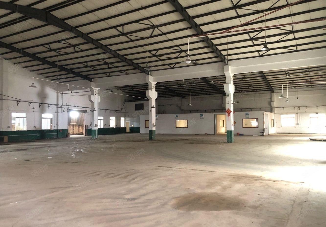 大车进出便利，大岭山新出单一层滴水八米无柱可分租五金设备仓储