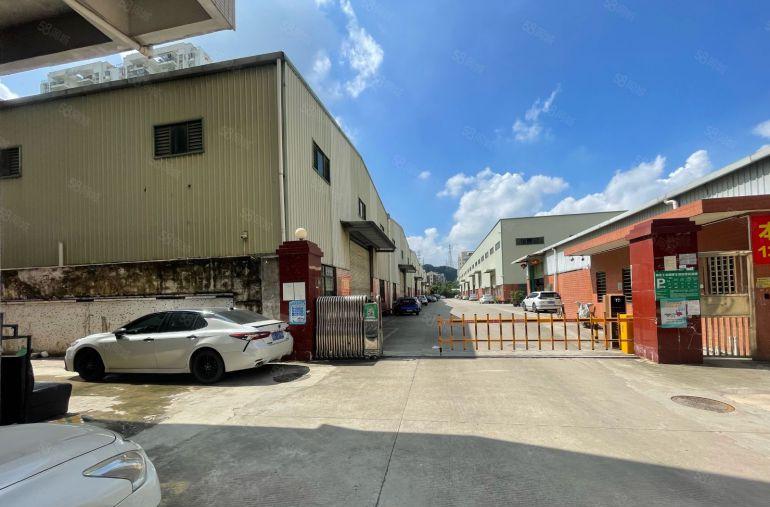 大岭山杨屋厂房出租原房东滴水9米现成地坪漆办公室航车可办环评