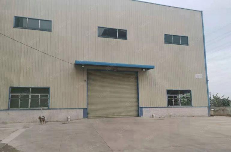 石碣镇原房东的单一层钢构厂房，空地大好进大车，水电费可自己交