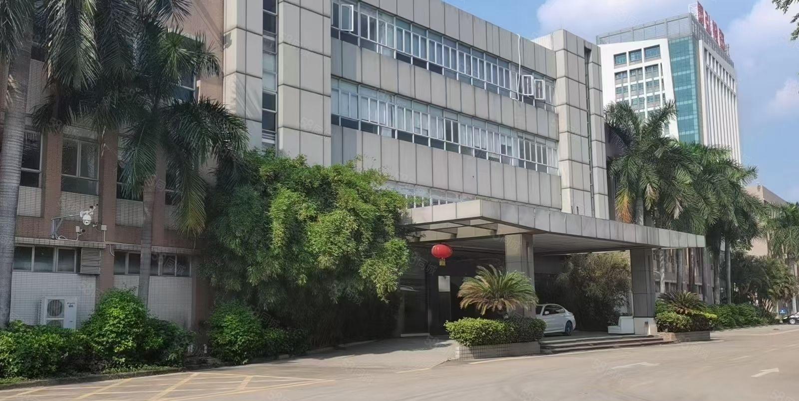 石碣镇村委空出工业园区独栋标准厂房出租四层8000平方