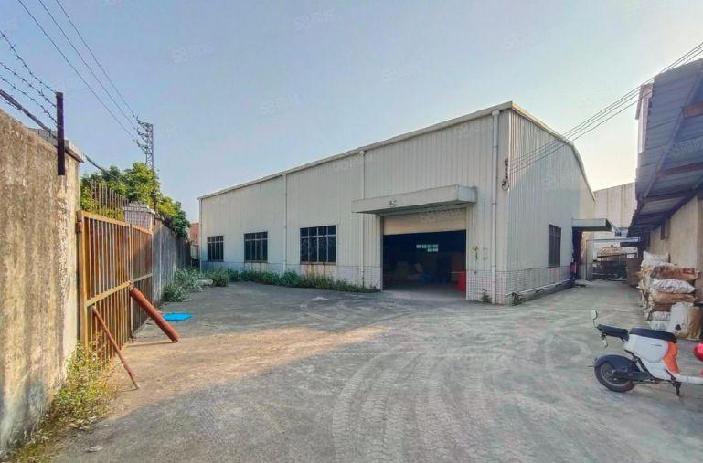 清溪大路边小独院钢构850平仓库厂房出租，有办公室可进大车