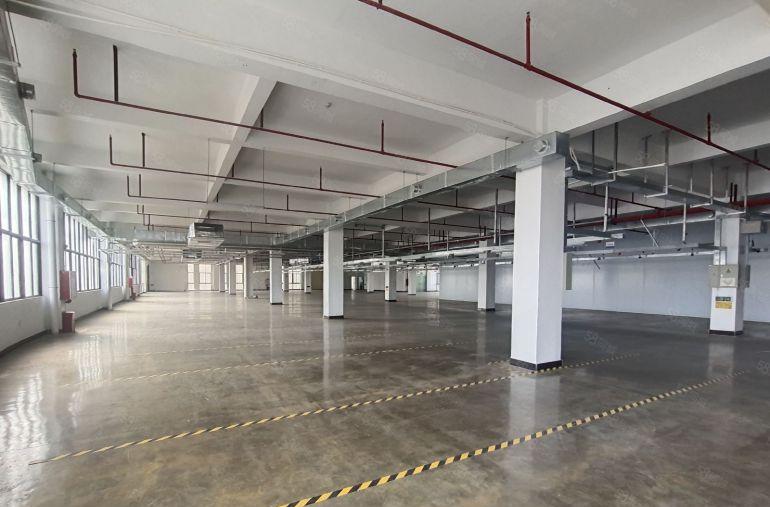 清溪三中厂房出租原房东二楼带现成办公室地坪漆2300平13块