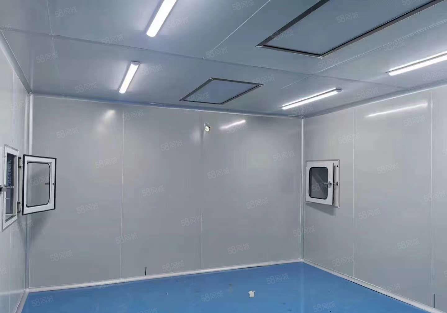 清溪楼上1380平现成10万级无尘车间厂房出租 全新中央空凋