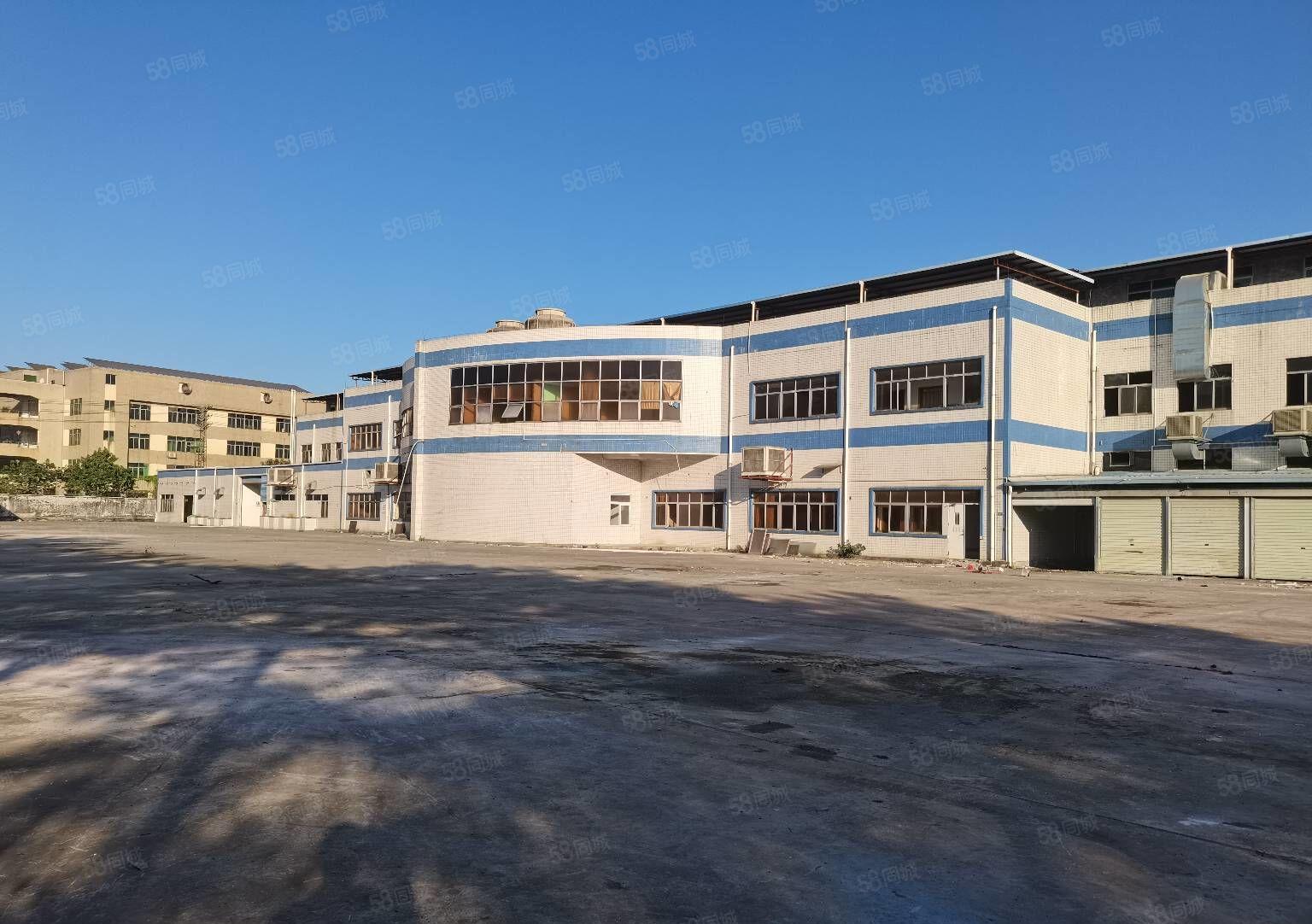 清溪三中高速出口新出独院厂房40000平出租可分租 空地超大