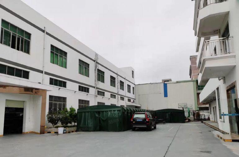 清溪三中村委独院标准厂房4500平空地大厂房仓库出租