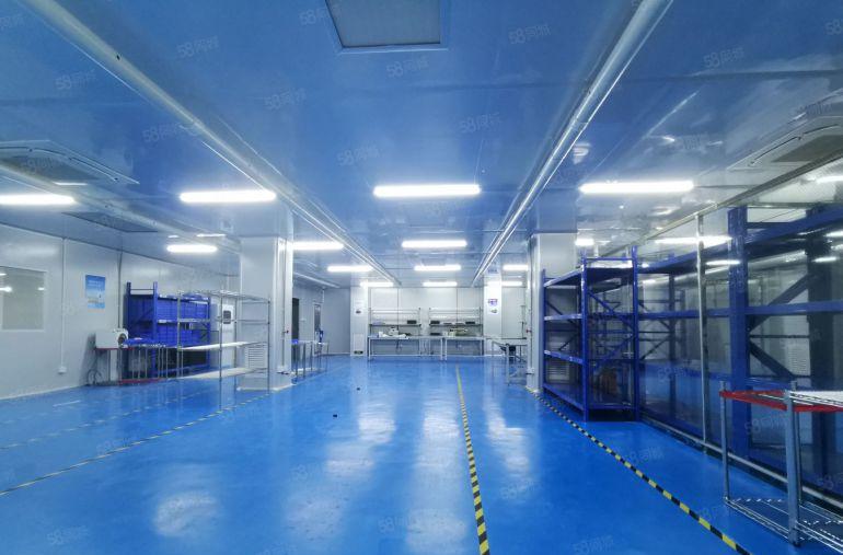 清溪谢坑工业园无尘车间600平，现成空调水电办公室齐全