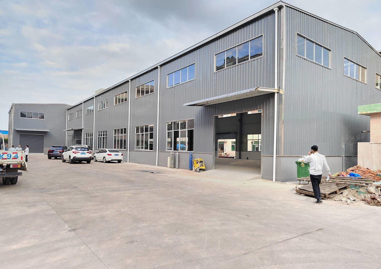 清溪罗马高速路口钢构厂房1500平出租滴水9米带牛角可办环评