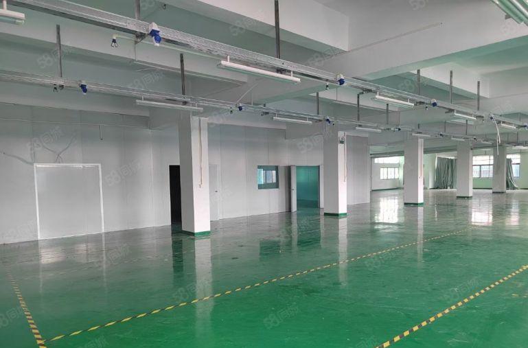 清溪三中新空楼上精装修1200平厂房出租，现成水电形象超好