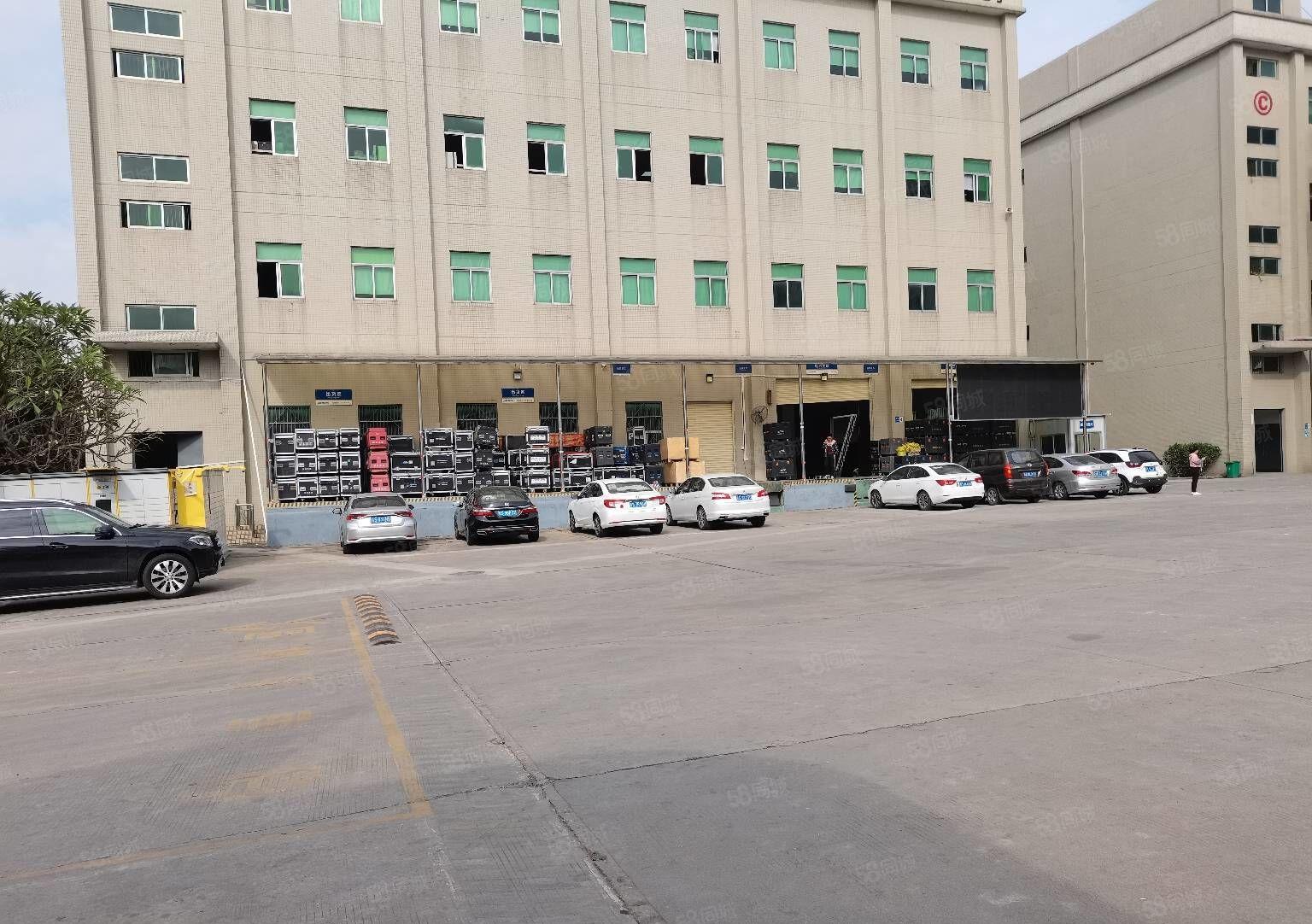 清溪新出一楼4000平二楼4000平厂房出租带卸货平台可分租