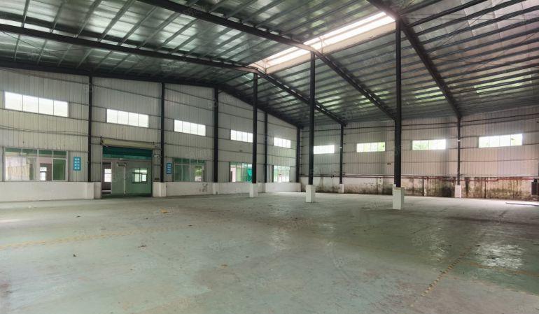 横沥镇原房东厂房出租可办环评单一层独院4200平方层高8米