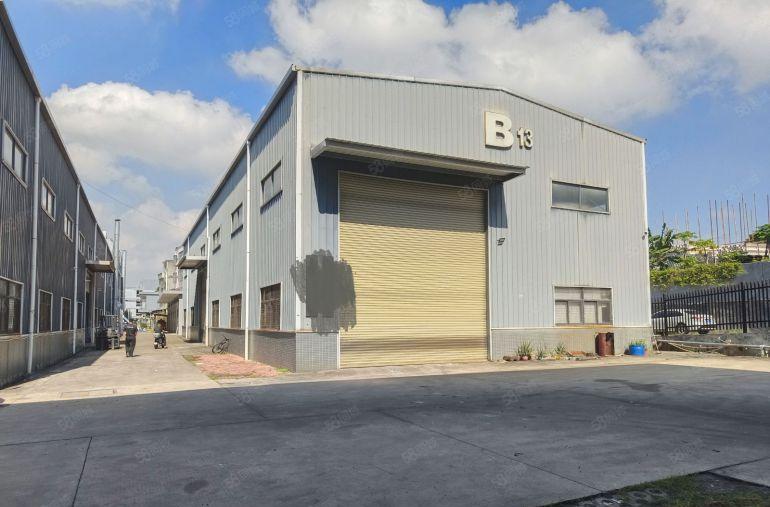 横沥靠企石房东直租独栋钢构高9米主线到车间水电过户证件齐全