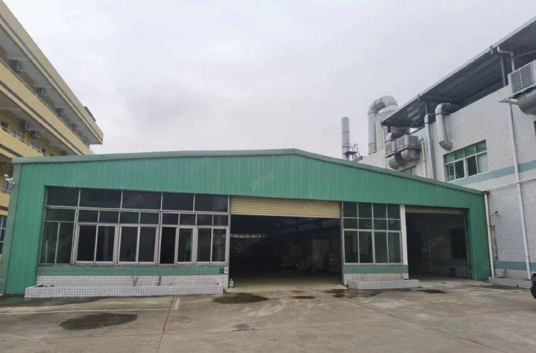 横沥镇原房东钢构厂房出租滴水八米带现成行车水单电齐全