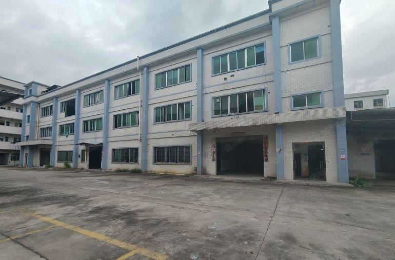 横沥大型工业区新出无公摊独院厂房，空地大，水电齐全，可办环评