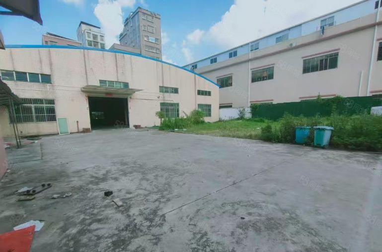 横沥镇砖墙到顶单一层1200平方，小独院厂房出租，空地大