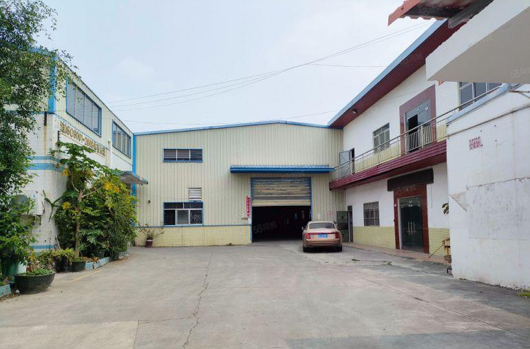 横沥镇原房东独院厂房出租自己交电费两部航车免费用滴水8米高