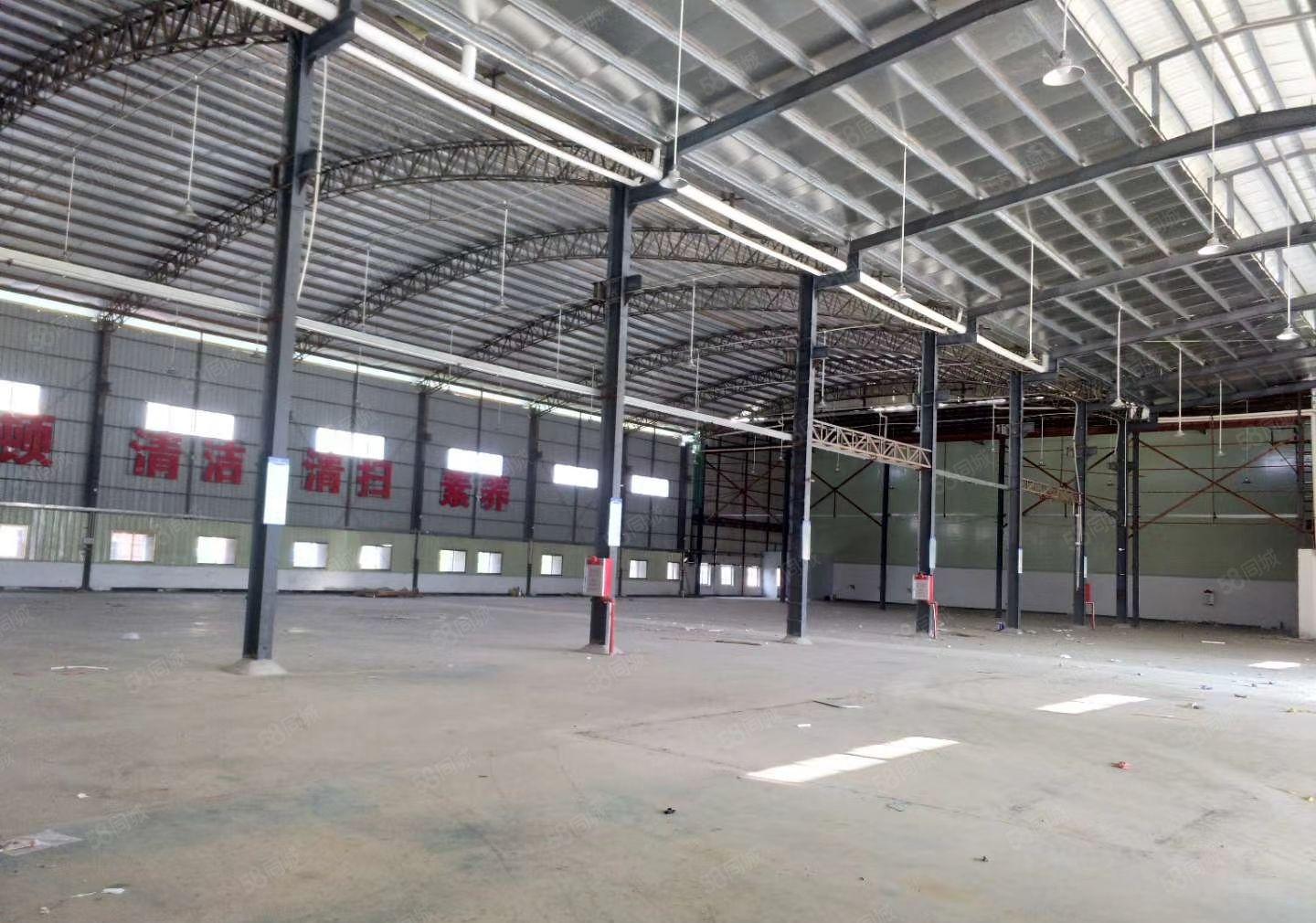 横沥镇裕宁工业区原房东出租单一层钢构厂房，独门独院，滴水九米